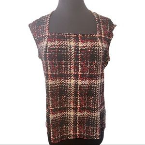 Multi colored top size S in good used condition